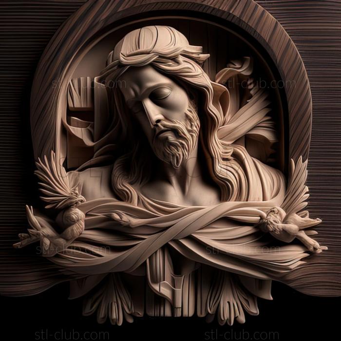 3D model st jesus (STL)